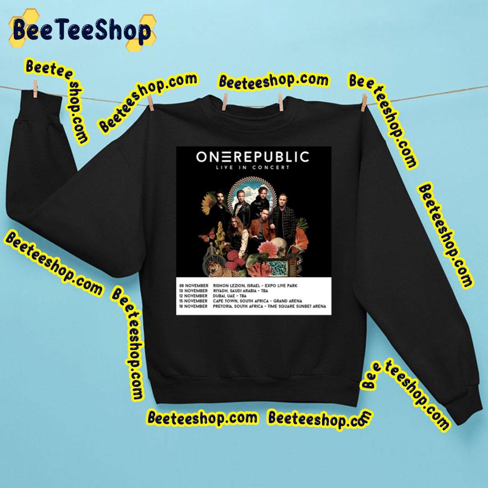 Live In Concert Onerepublic Trending Unisex Sweatshirt