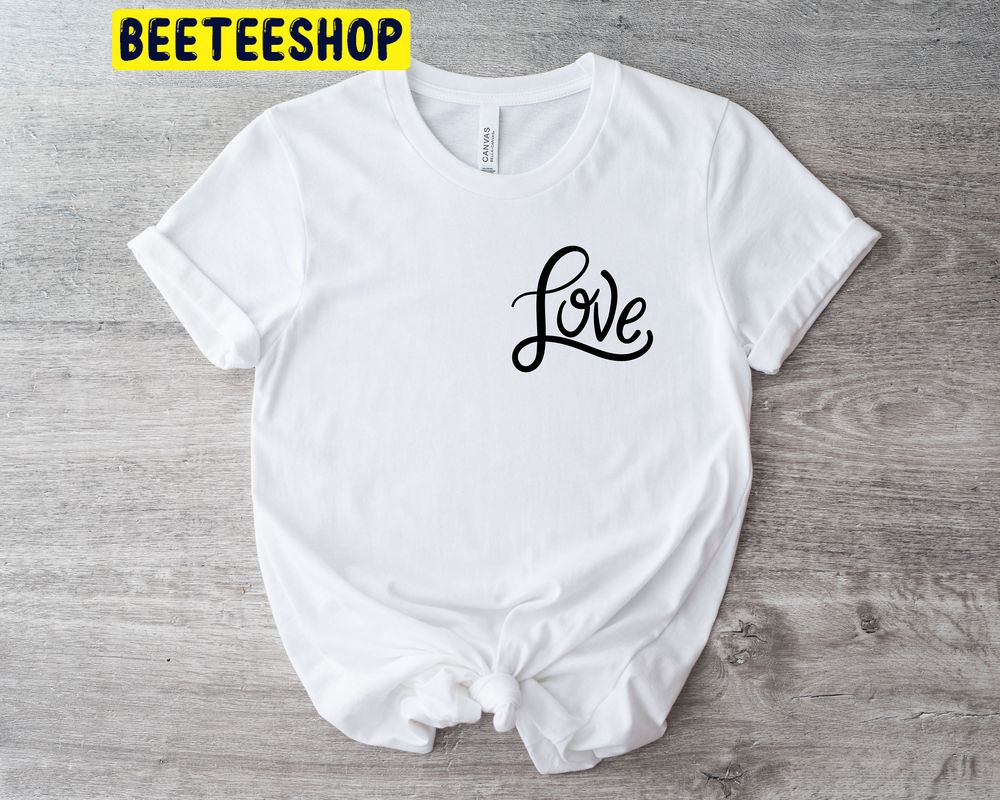 Love Heart Heart Arm Patches Cute Valentine’s Trending Unisex Shirt