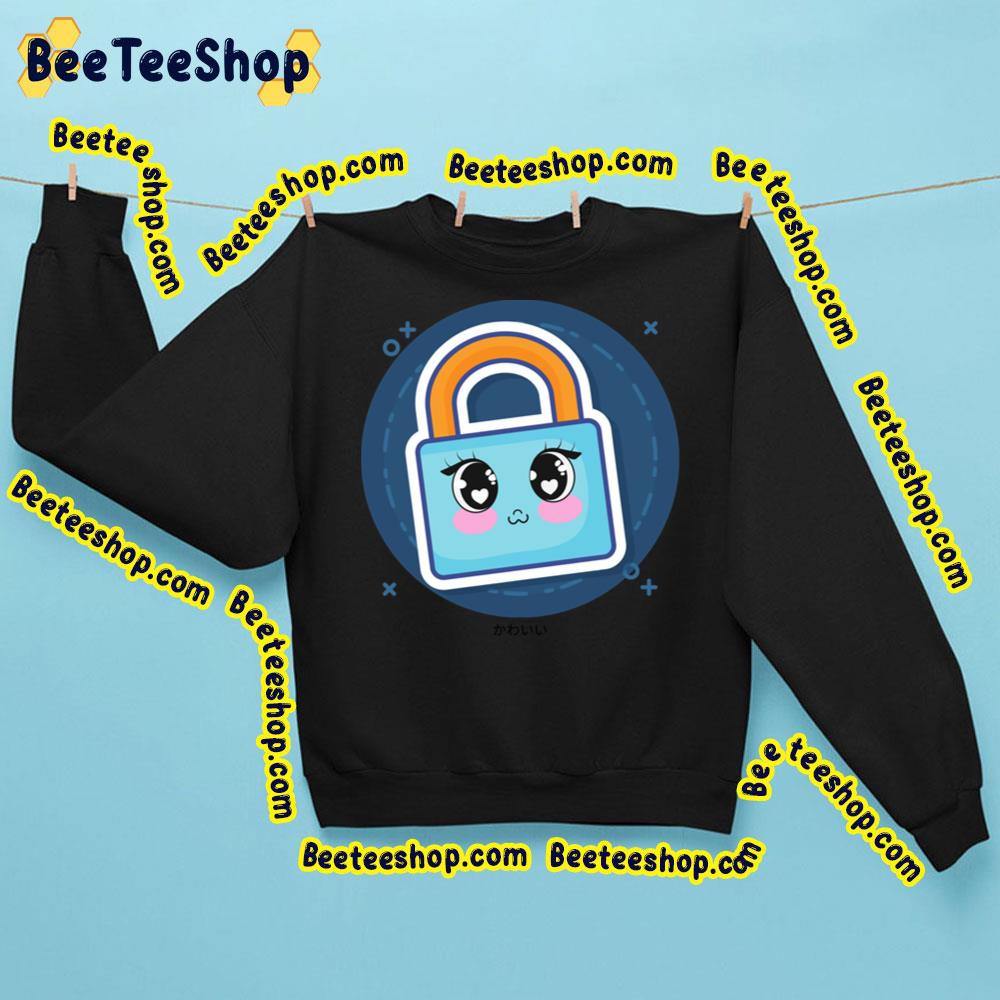 Love Lock Kawaii Artwork Trending Unisex Sweatshirt