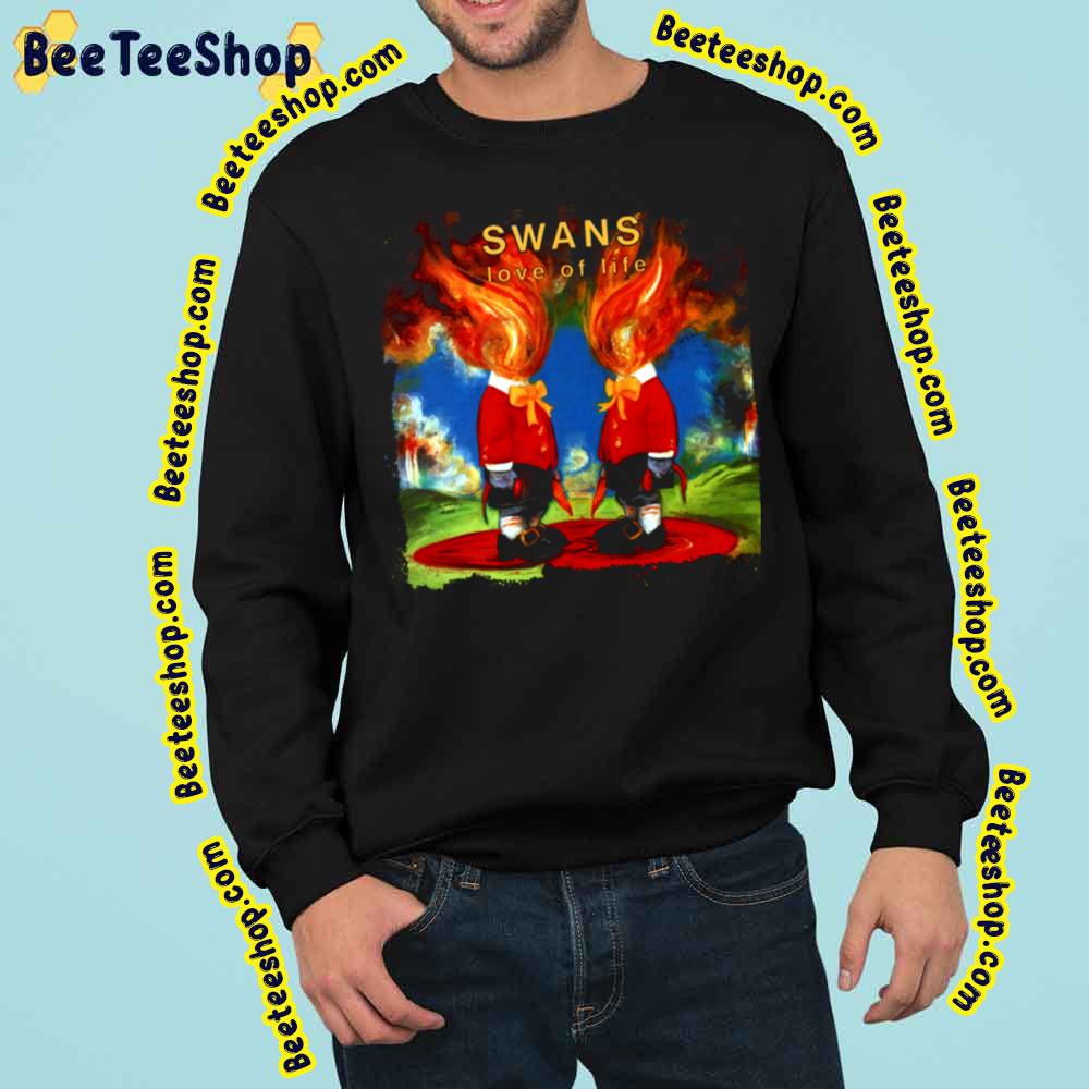 Love Of Life Swans Trending Unisex Sweatshirt