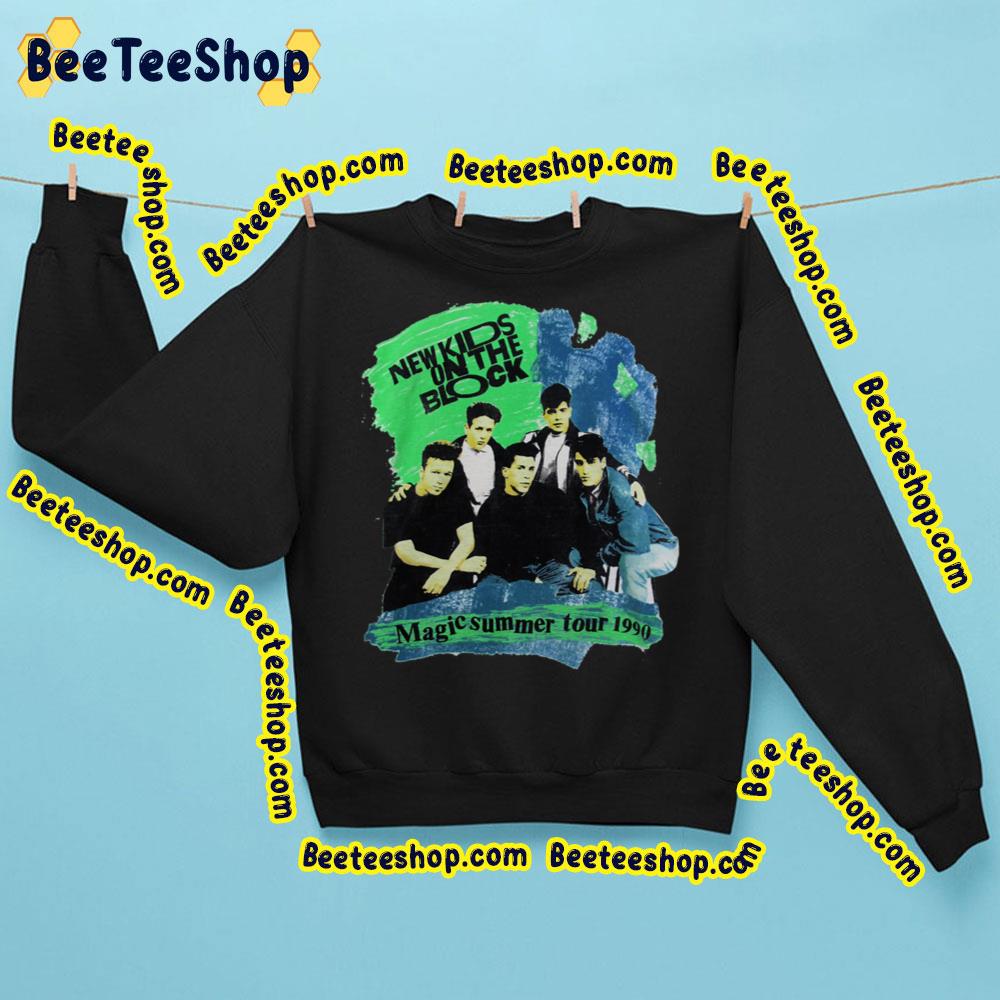 Magic Summer Tour 1990 New Kids On The Block Trending Unisex Sweatshirt