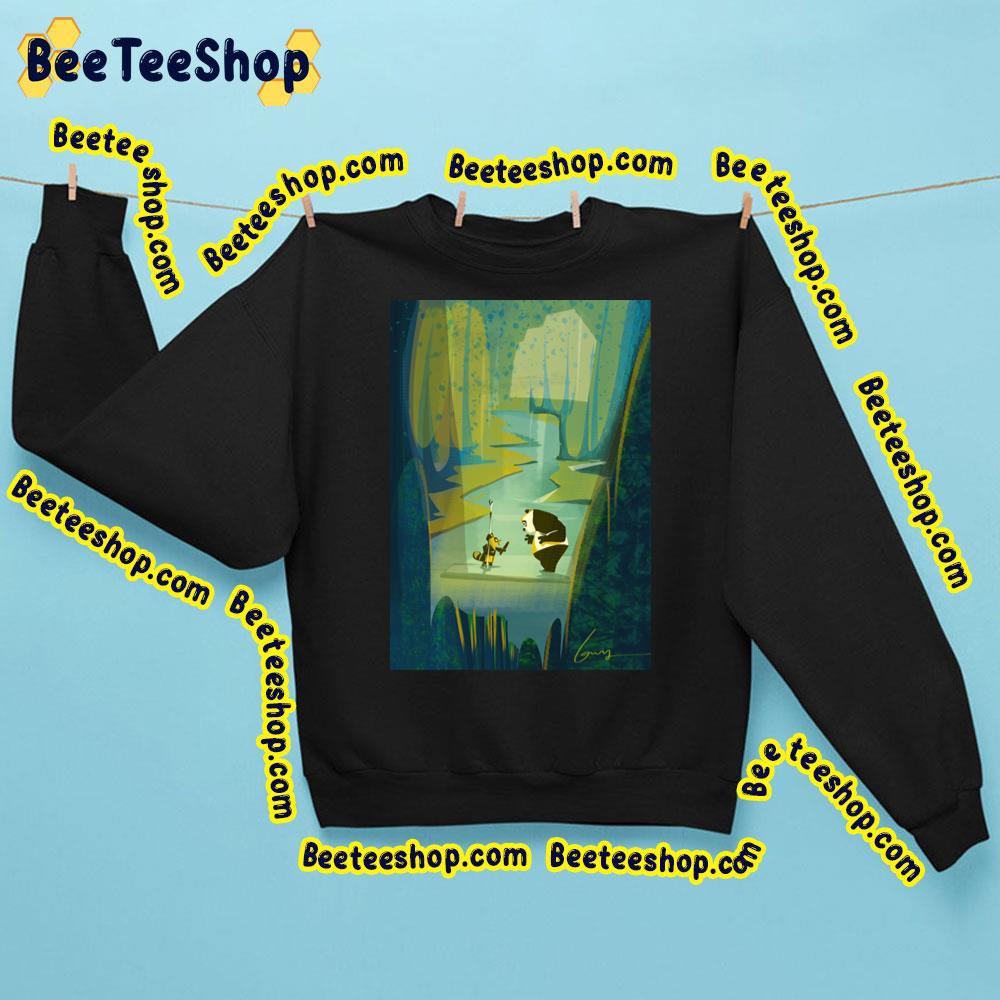 Master And Student Kung Fu Panda Trending Unisex Sweatshirt