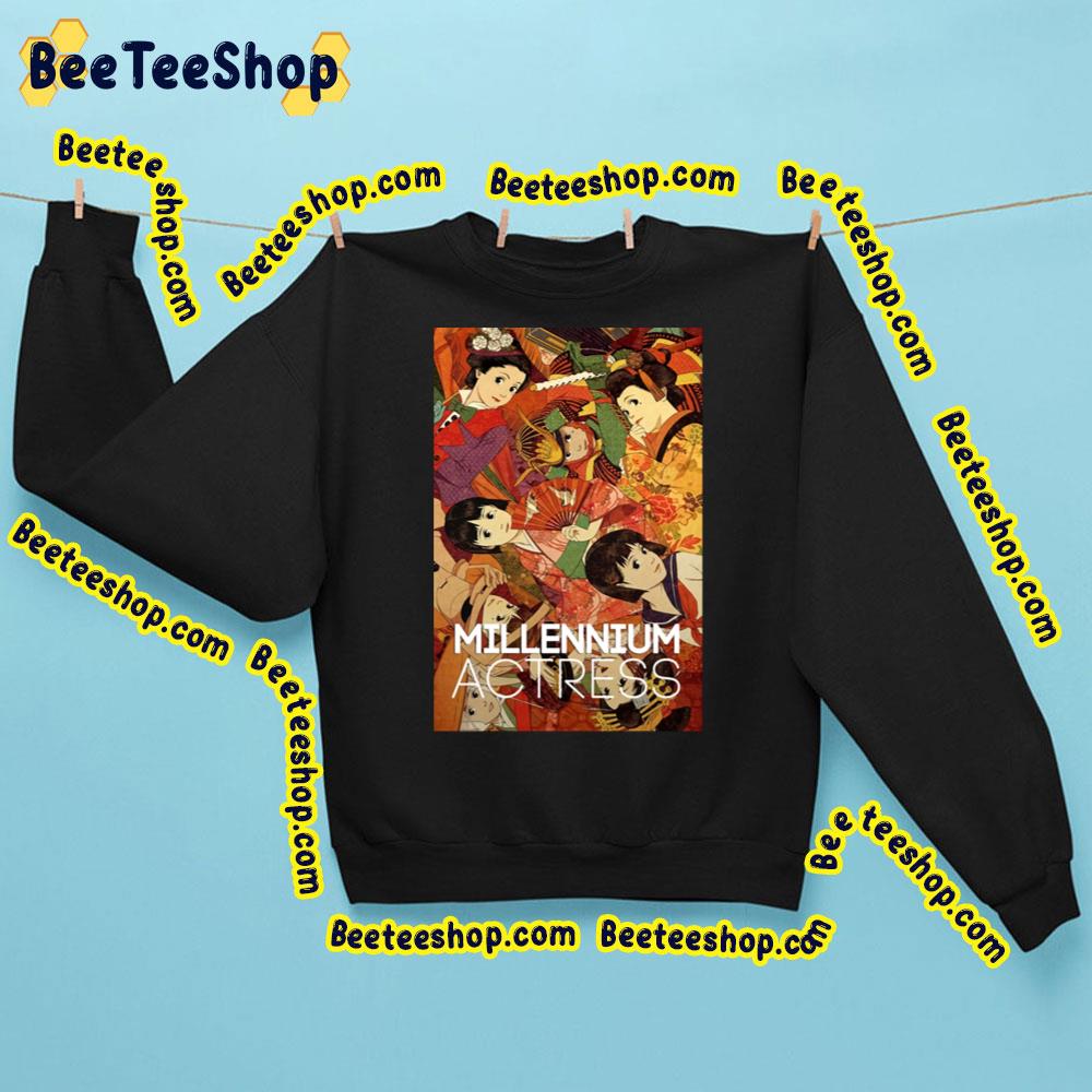 Millennium Actress 2001 Satoshi Kon Japanese Trending Unisex Sweatshirt