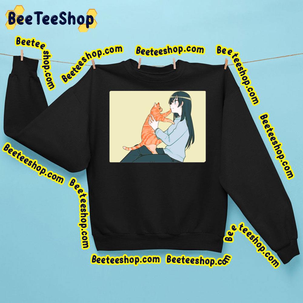 Nanami Playing With A Cat Trending Unisex Sweatshirt