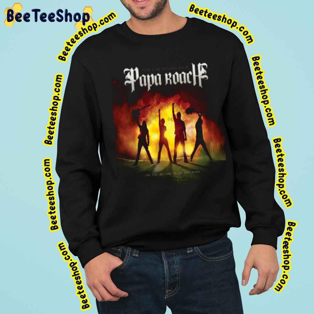 Papa Roach Band On The Record On The Road Trending Unisex Sweatshirt