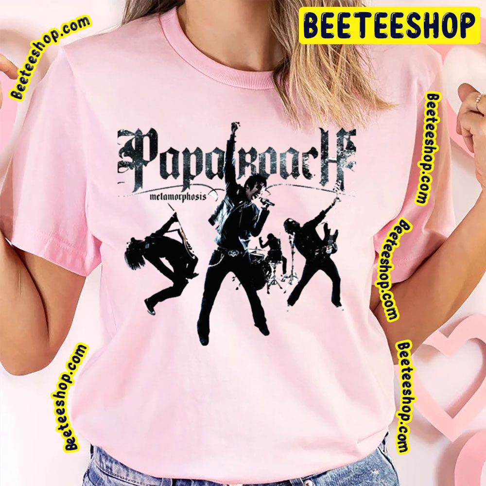 Papa Roach Rock Band Black Art Trending Unisex T-Shirt