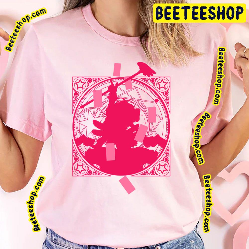 Pink Art Cardcaptor Sakura Fitted Trending Unisex T-Shirt