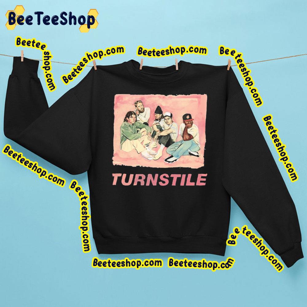 Pink Boys Turnstile Trending Unisex Sweatshirt