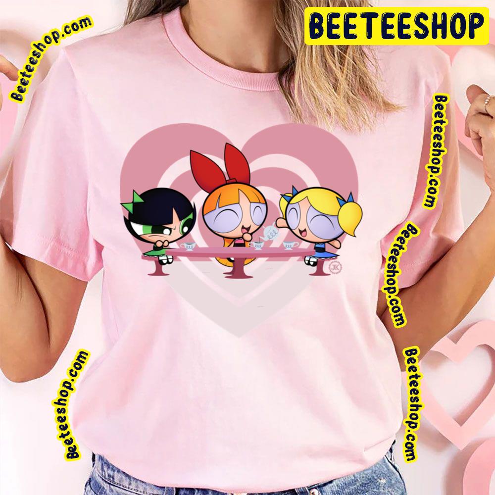 Pink Heart The Powerpuff Girls Trending Unisex T-Shirt