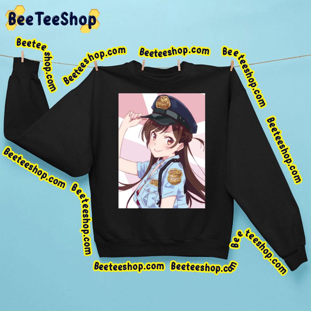 Police Girl Mizuhara Chizuru Rent A Girlfriend Trending Unisex Sweatshirt