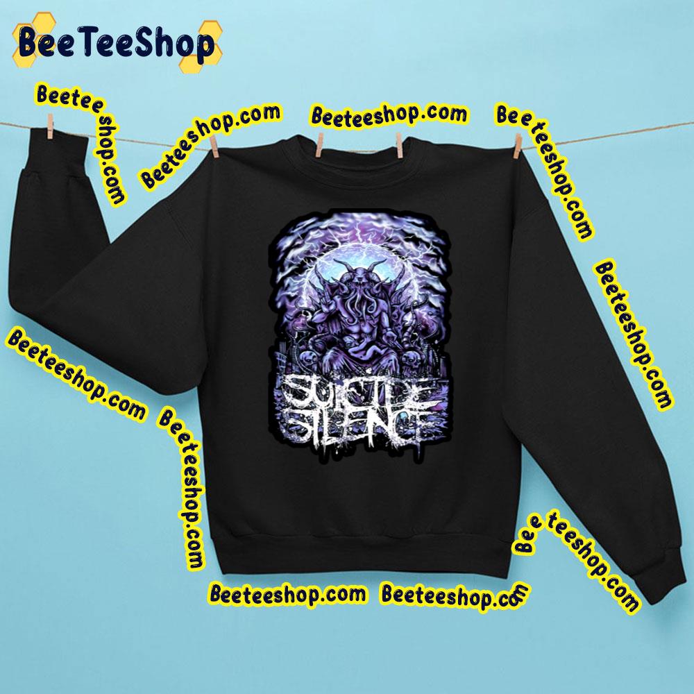 Purple Art American Deathcore Trending Unisex Sweatshirt