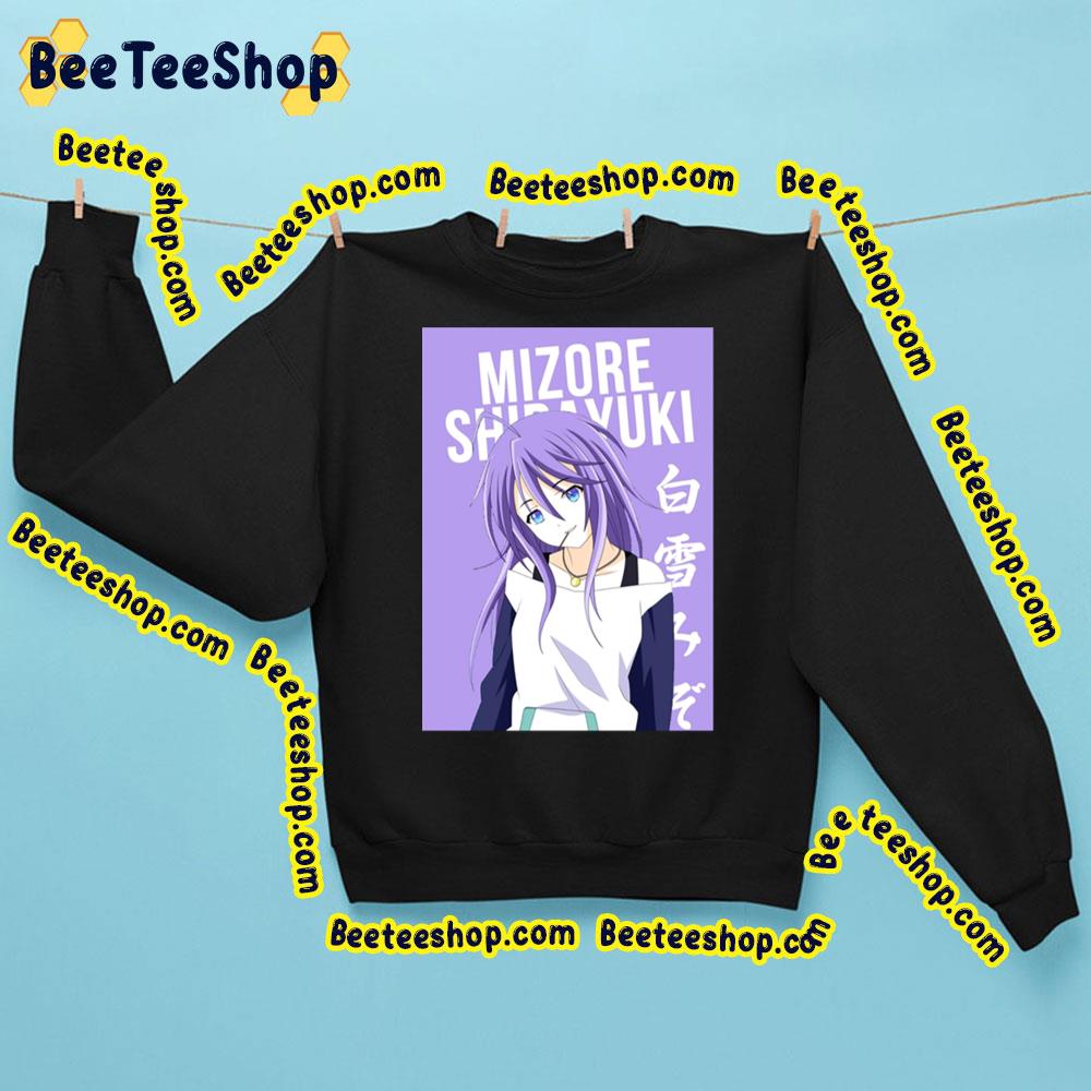 Purple Art Shirayuki Mizore Rosario Vampire Trending Unisex Sweatshirt