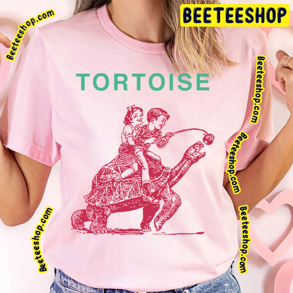 Red Art Tortoise Post-Rock Band Trending Unisex T-Shirt