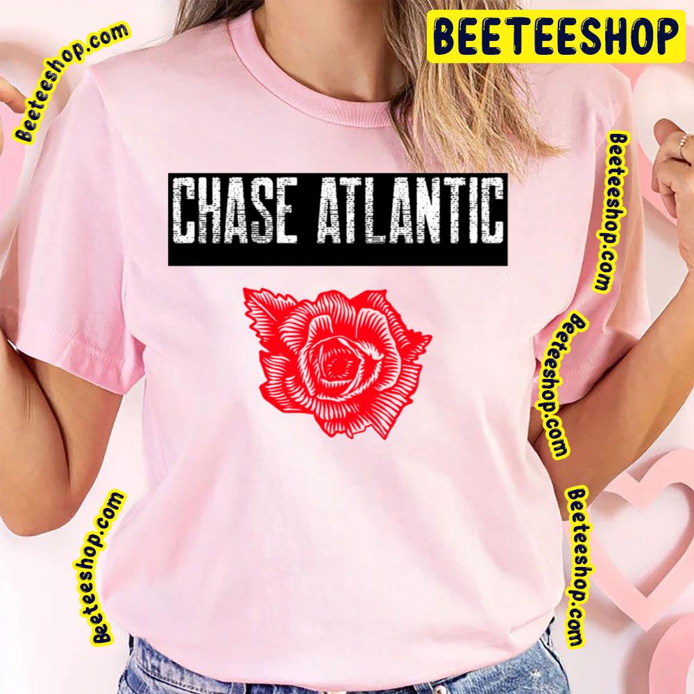 Red Rose Design Chase Atlantic Trending Unisex T-Shirt