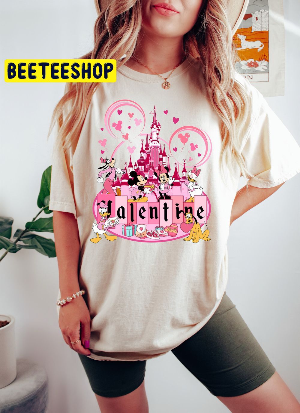 Retro Disneyland Valentines Day Trending Unisex Shirt