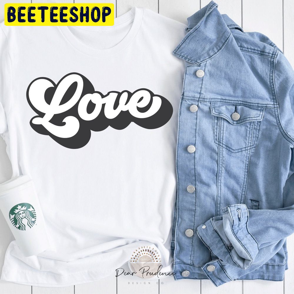 Retro Love Groovy Trending Unisex Shirt