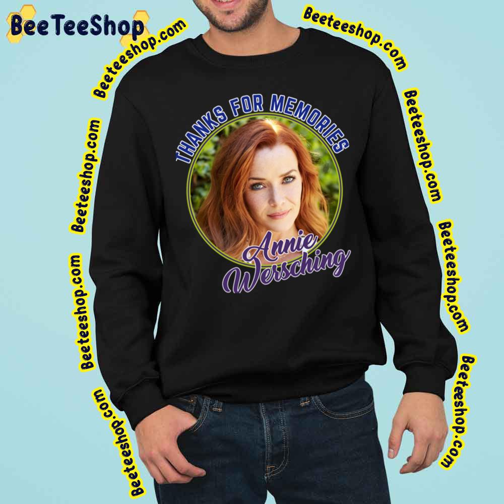 Rip Annie Wersching Thank You For The Memories 1977 2023 Unisex Shirt