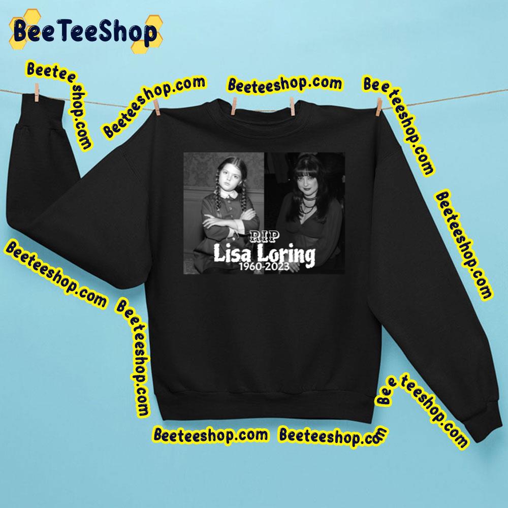 Rip Lisa Loring The Original Wednesday 1960 2023 Unisex Shirt