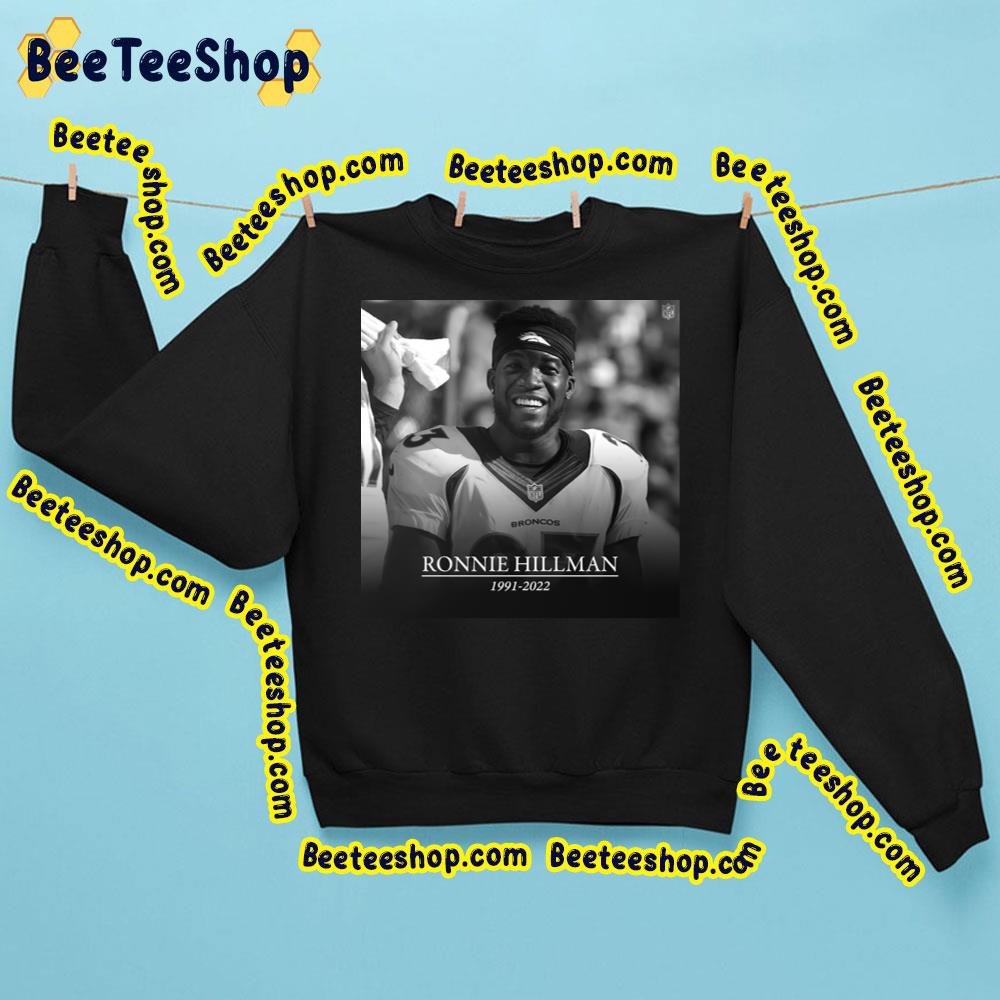 Rip Ronnie Hillman 1991 2022 Football Player Trending Unisex Sweatshirt