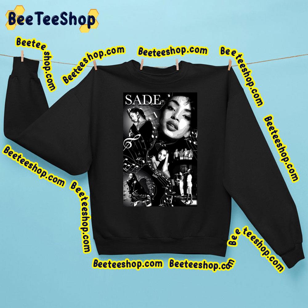 Sade Music Band Art Black And White Trending Unisex Sweatshirt