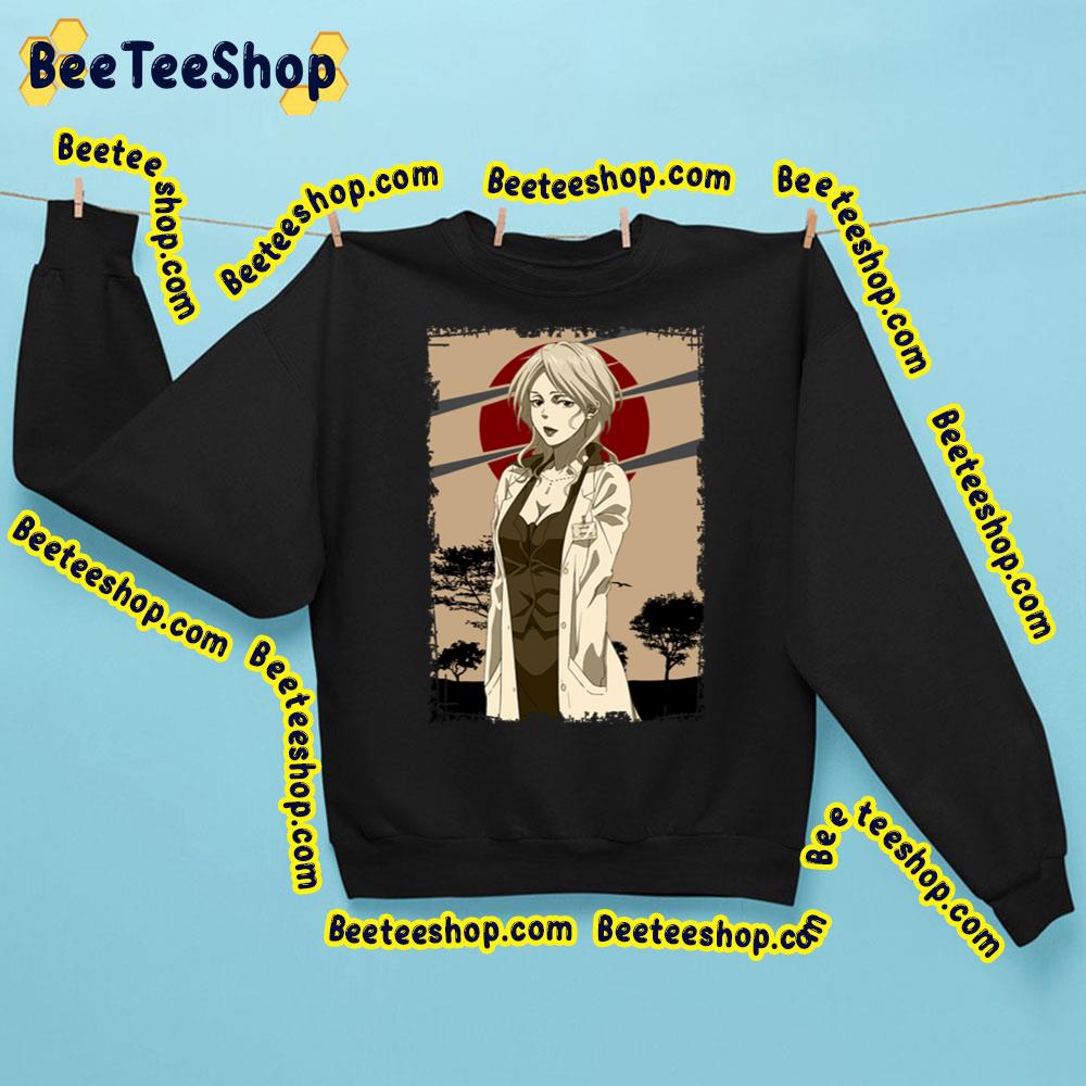 Shion Karanomori Psycho Pass Saiko Pasu Retro Landscape Design Trending Unisex Sweatshirt