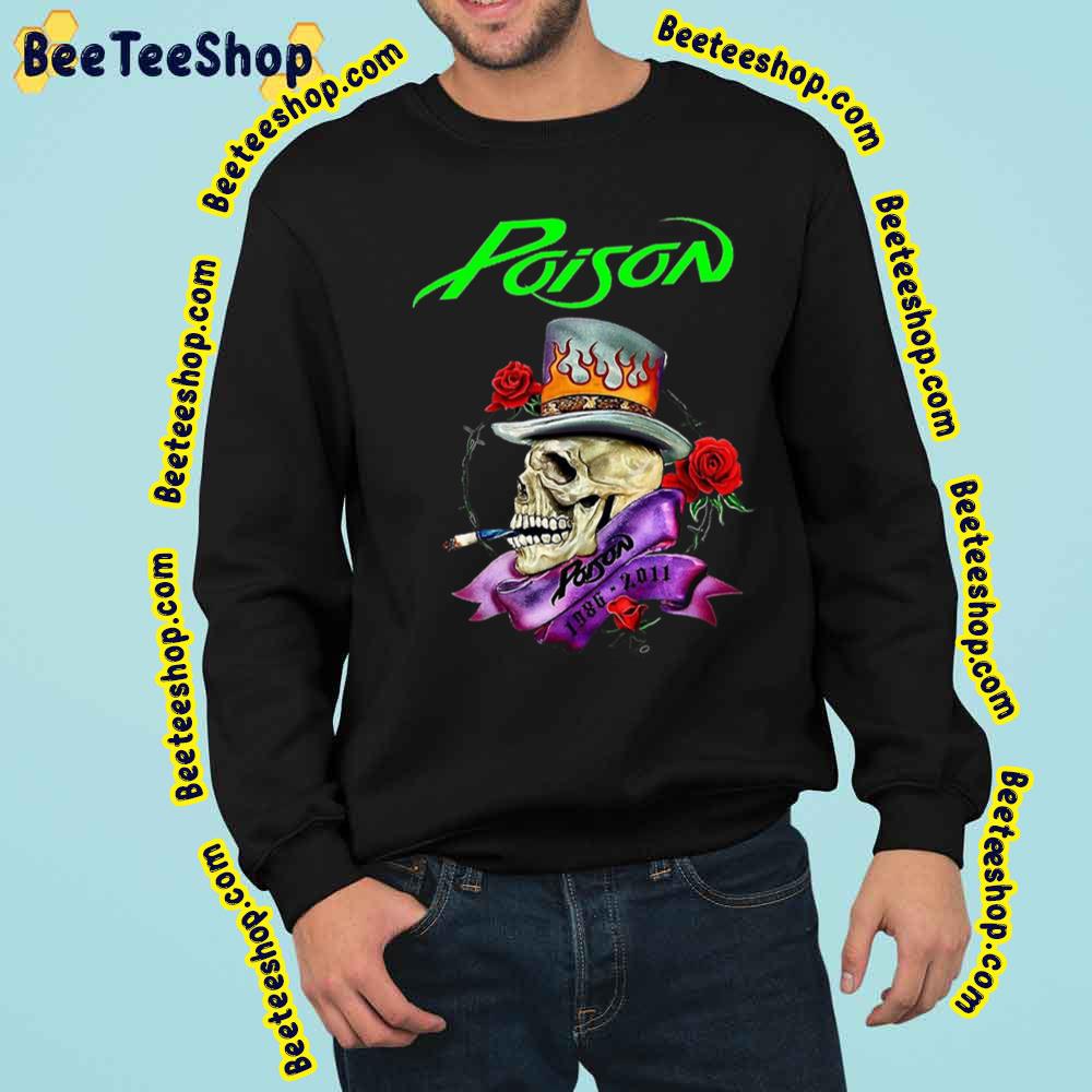 Skull Poison Rock Band Trending Unisex Sweatshirt