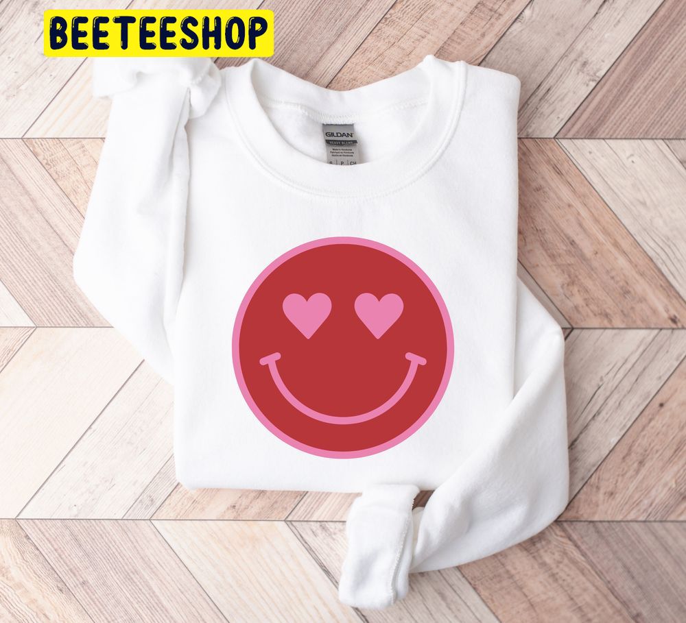 Smile Face Valentines Day Trending Unisex Shirt