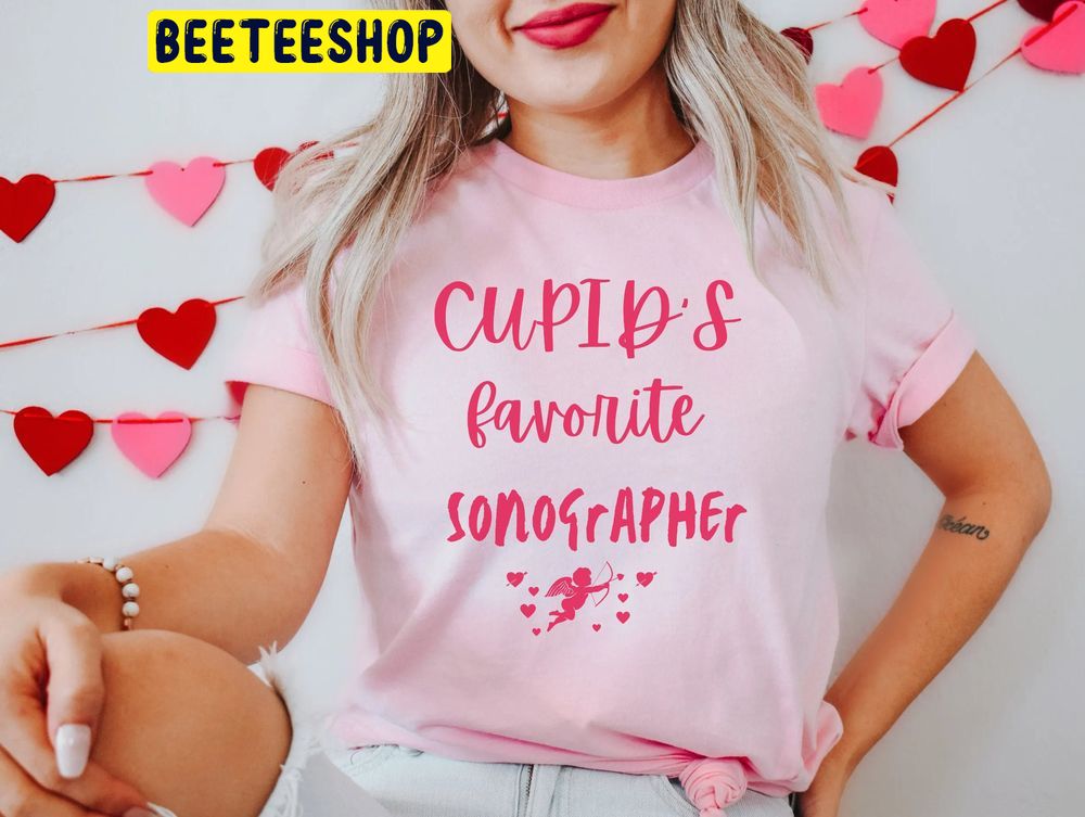 Sonographer Valentines Trending Unisex Shirt