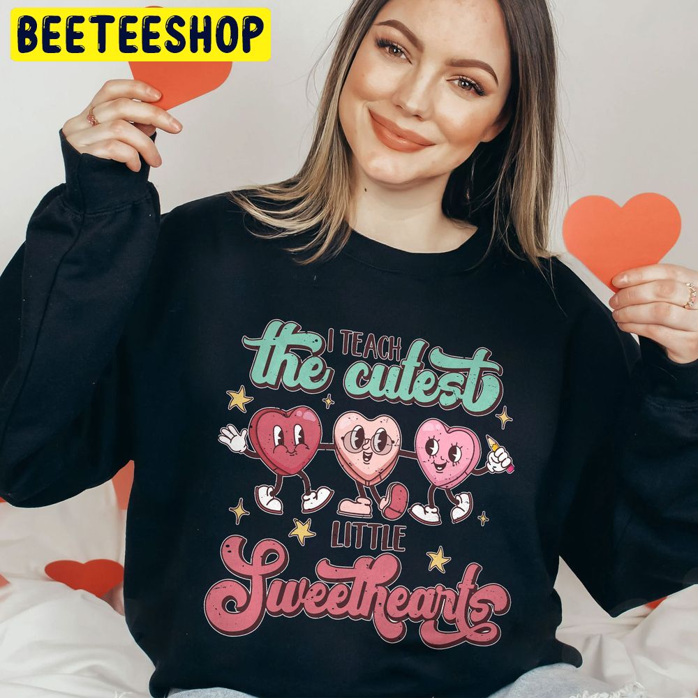 Teacher Valentine Candy Conversation Hearts Trending Unisex Shirt