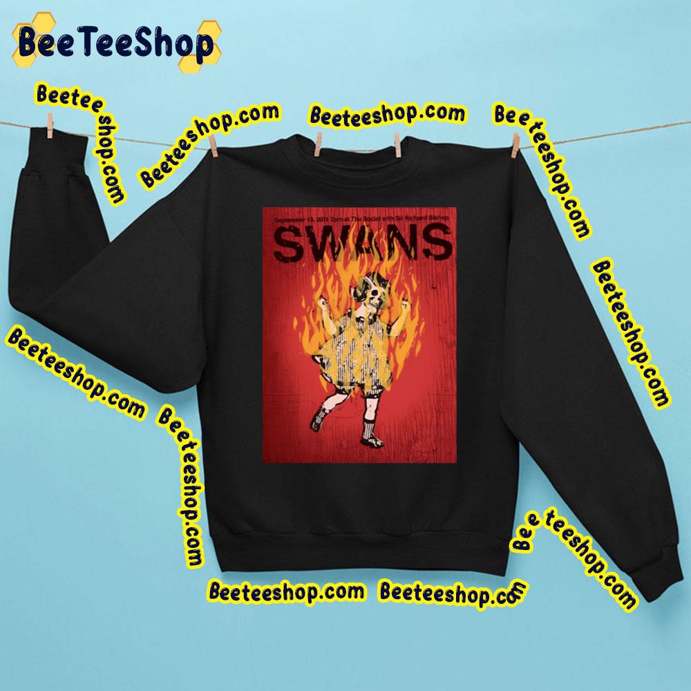 The Social With Sir Richard Bishop Swans Trending Unisex Sweatshirt