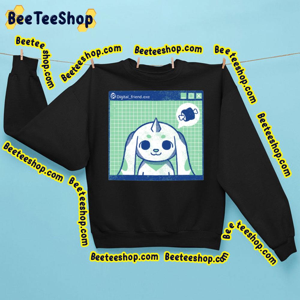 Thinking Terriermon Trending Unisex Sweatshirt