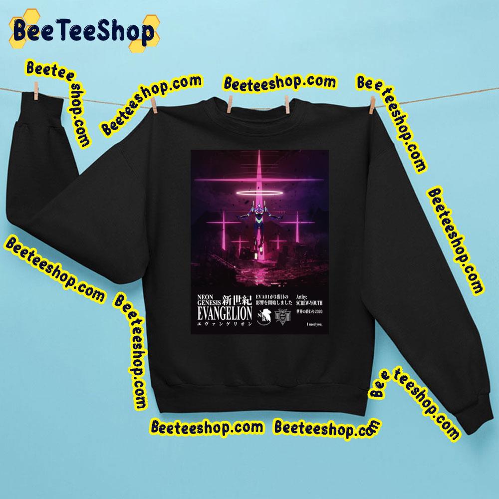 Trek Neon Genesis Evangelion Trending Unisex Sweatshirt