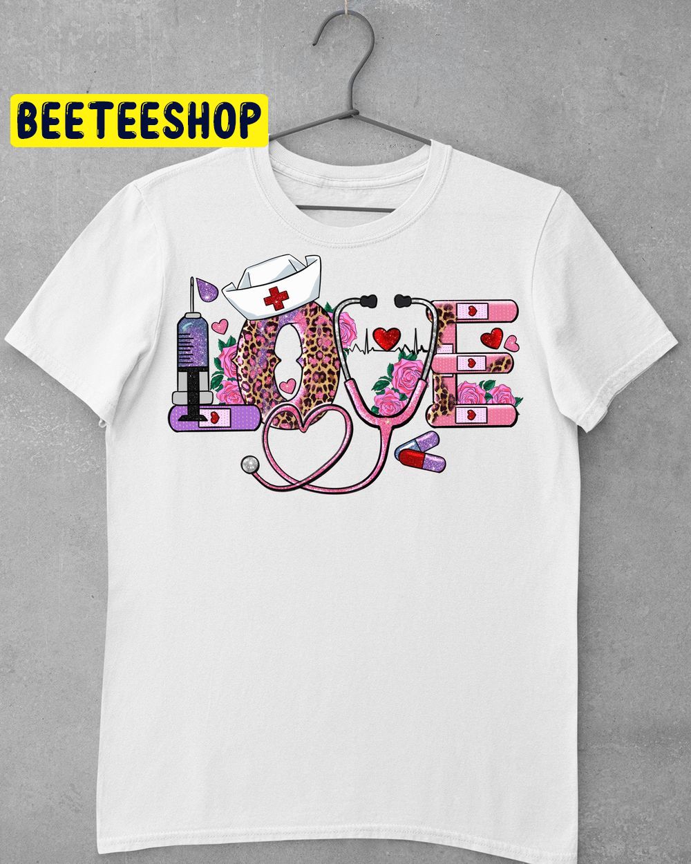 Western Valentines Day Love Nurse Trending Unisex Shirt