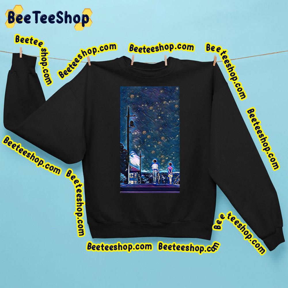 Whisper Of The Heart Starry Night Art Trending Unisex Sweatshirt