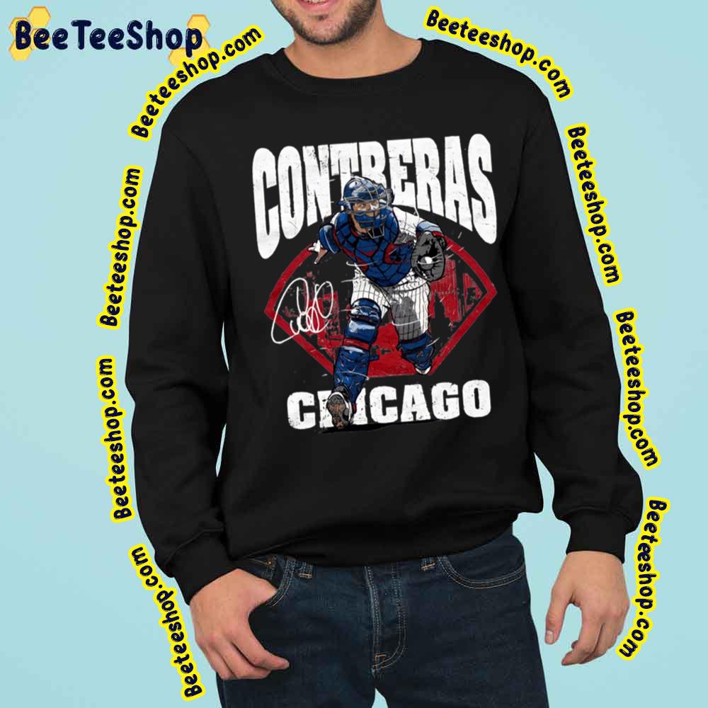 Willson Contreras Signature Chicago Baseball Trending Unisex Sweatshirt