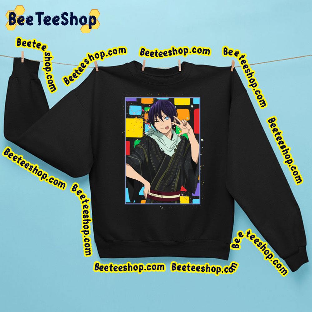 Yato Yaboku Stray God Noragami Color Block Trending Unisex Sweatshirt