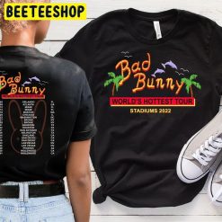 2022 Bad Bunny Tour Un Verano Sin Ti Double Side Trending Unisex T-Shirt