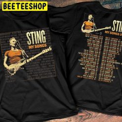 2023 Sting My Songs World Tour Double Side Trending Unisex T-Shirt