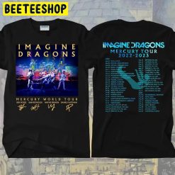 2023 Tour Imagine Dragons Mercury Double Side Trending Unisex T-Shirt
