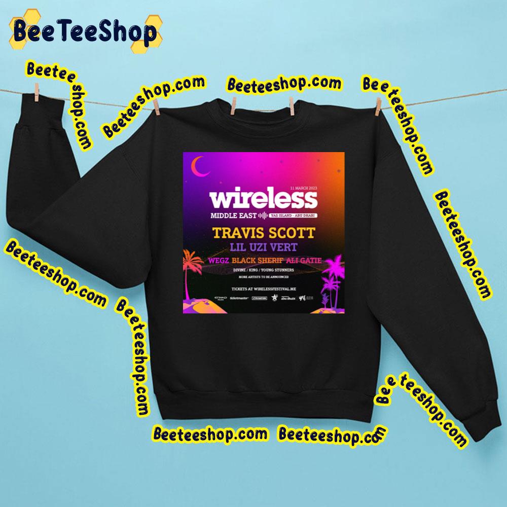 2023 Wireless Middle East Travis Scott Lil Uzi Vert Trending Unisex Sweatshirt