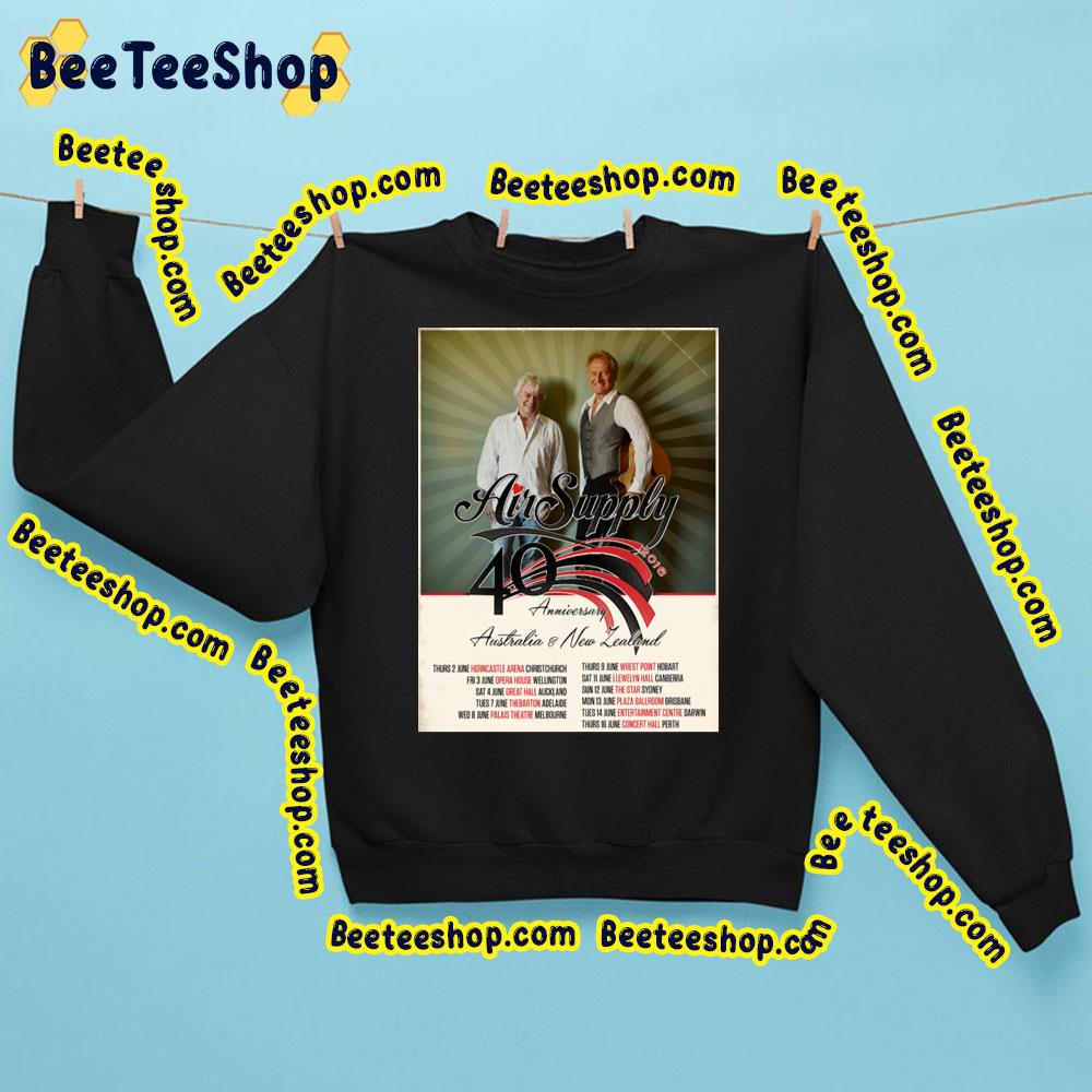 40th Anniversary Air Supply Trending Unisex Sweatshirt