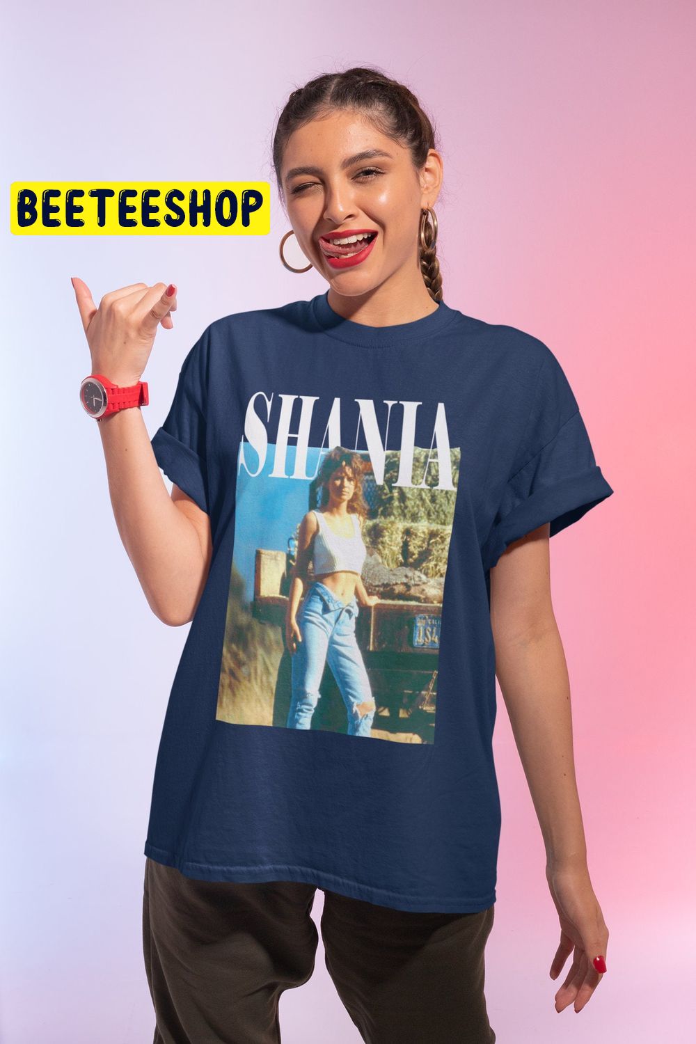 80’s Style Shania Twain Trending Unisex Shirt