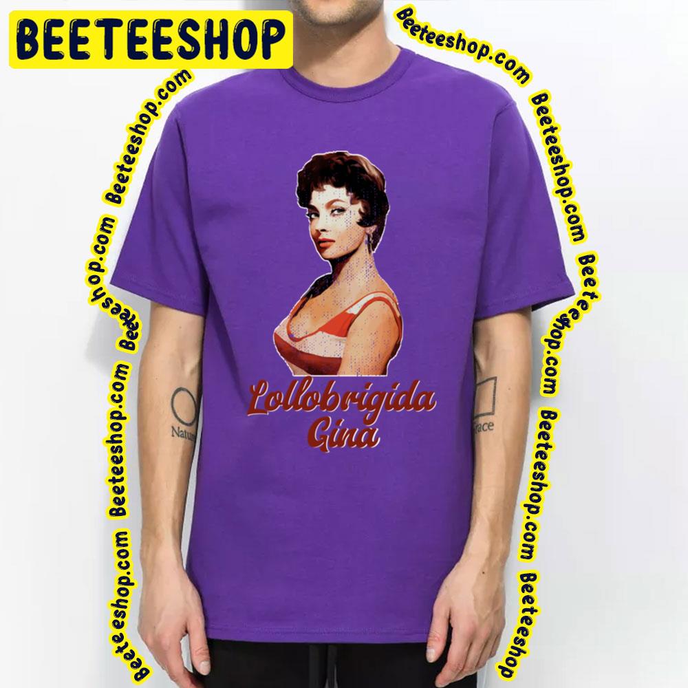 80’s Vintage Gina Lollobrigida Trending Unisex T-Shirt