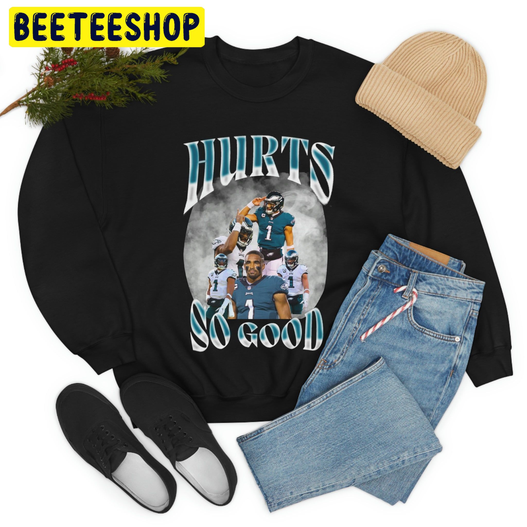 90s Inspired Jalen Hurts Eagles Trending Unisex Shirt