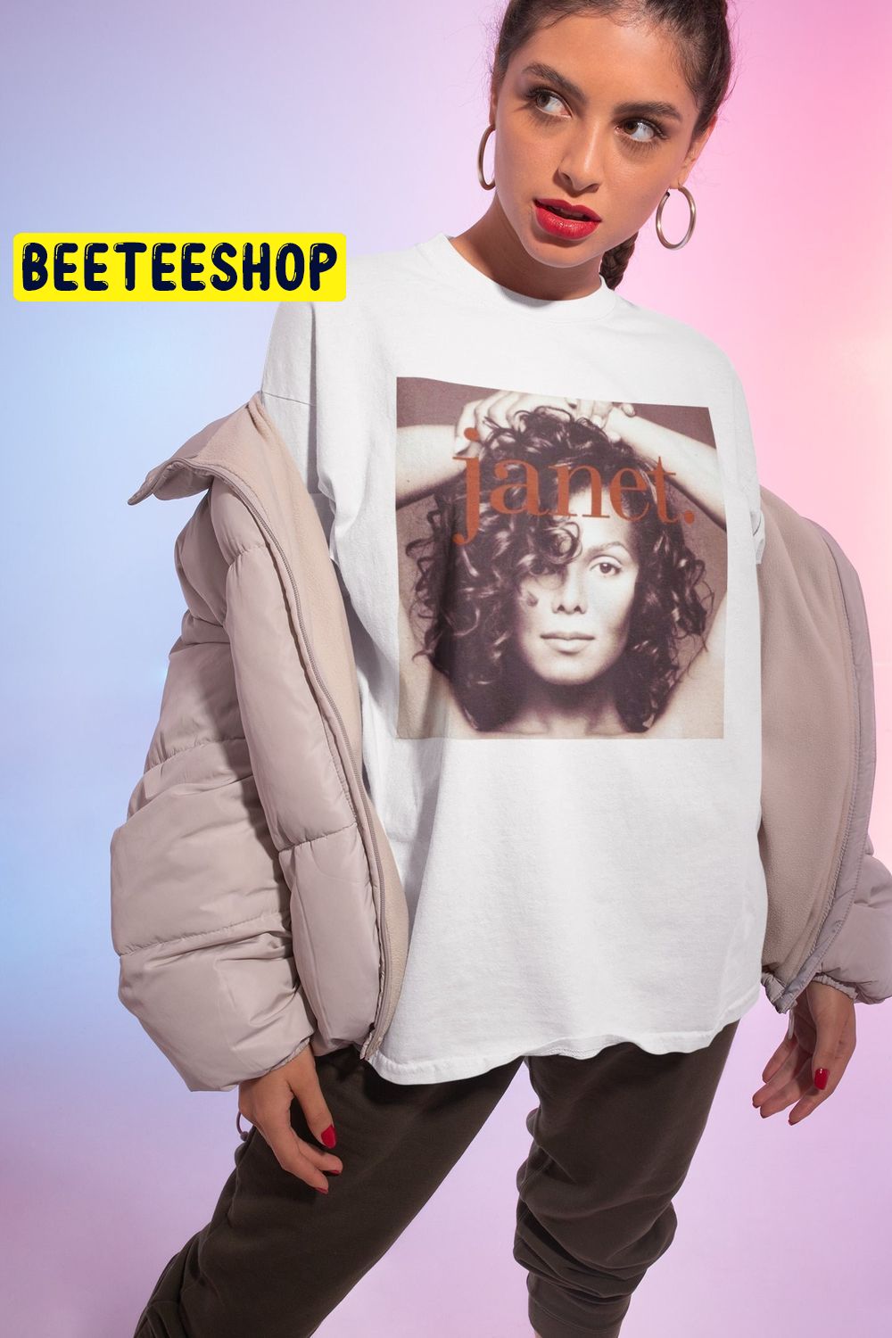 90’s Vintage Janet Jackson Trending Unisex Shirt