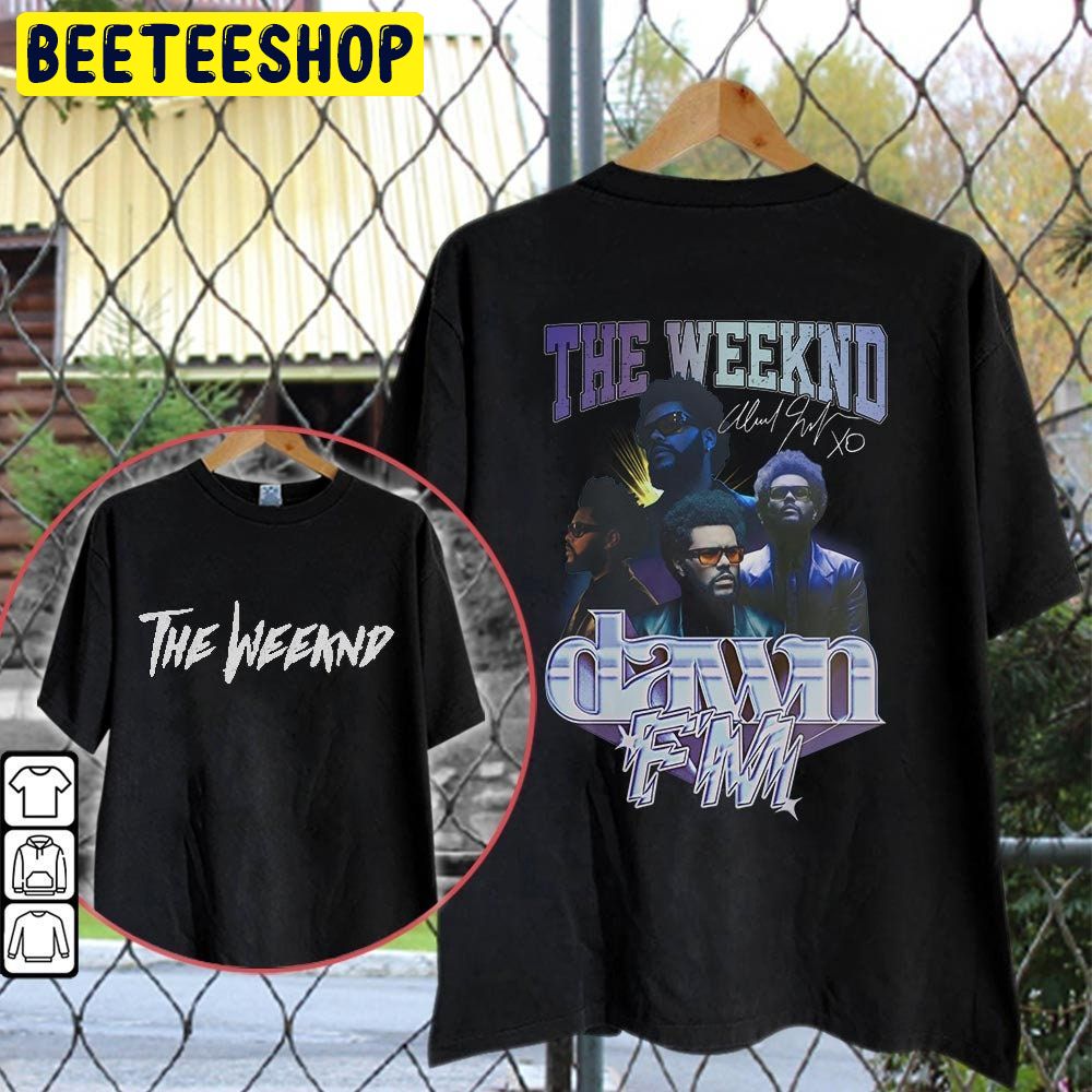 90s Vintage Retro Graphic After Hours Til Dawn Tour The Weeknd Double Side Trending Unisex T-Shirt