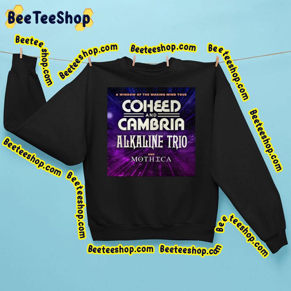 A Window Of The Waking Tour Coheed And Cambria Alkalne Trio And Mothica Trending Unisex Sweatshirt