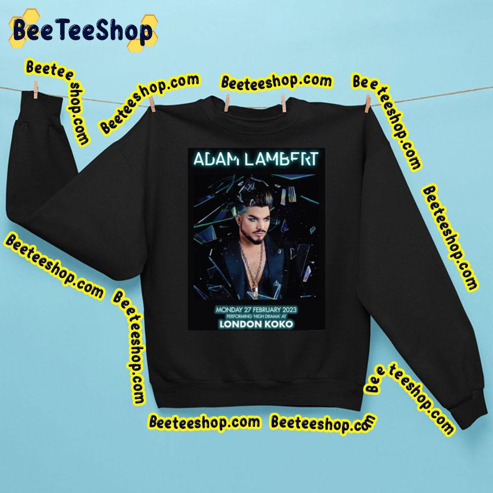 Adam Lambert High Drama 2023 Trending Unisex Shirt