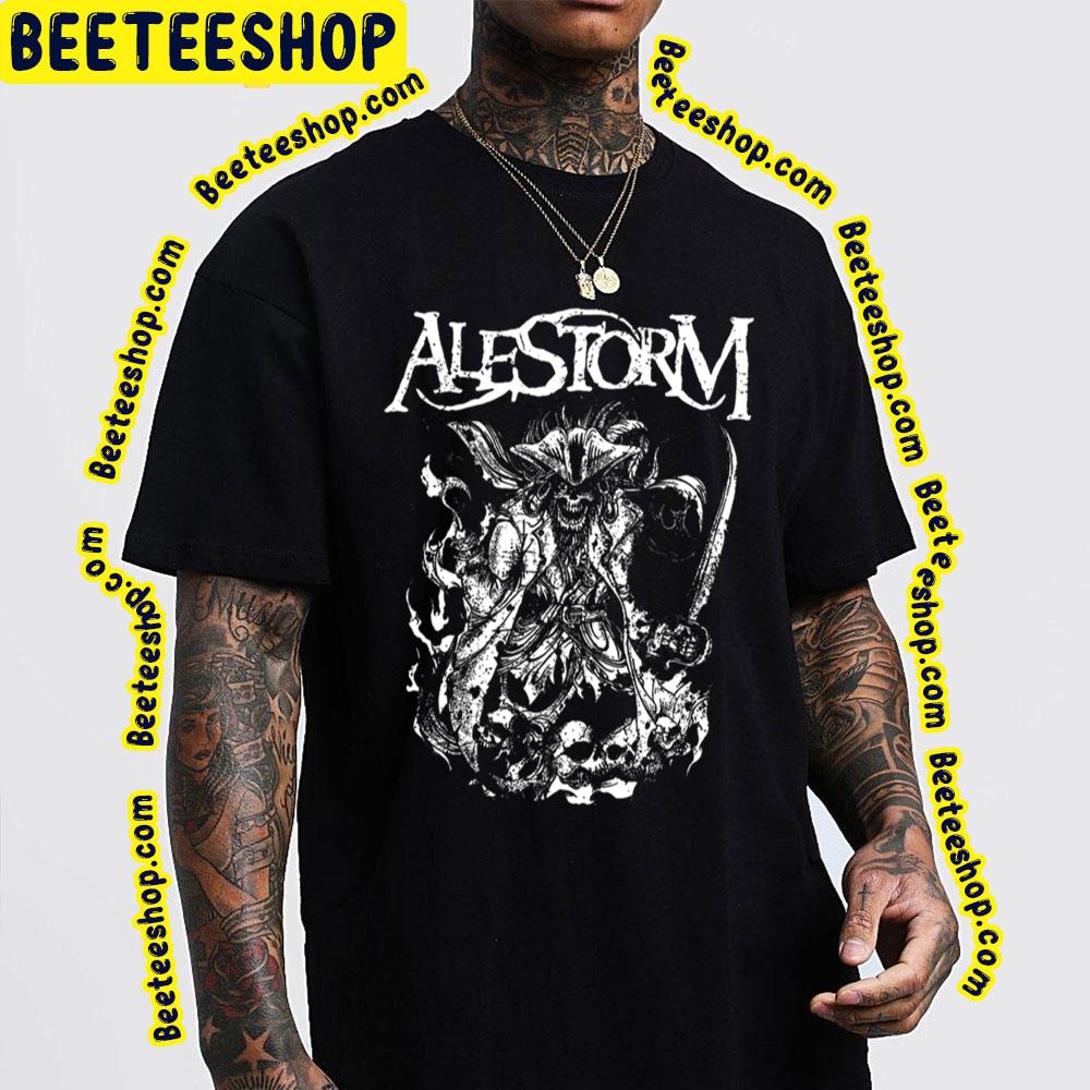 Alestorm Whtie Art Trending Unisex T-Shirt