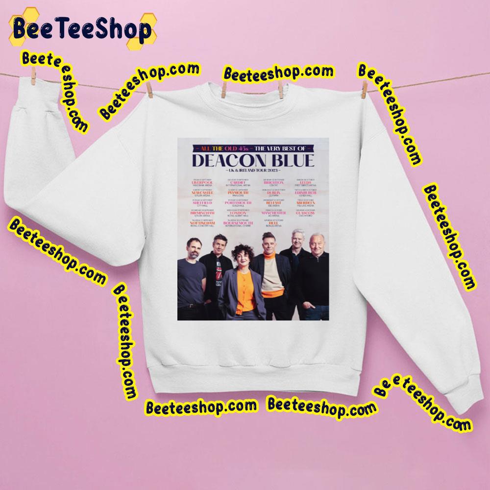 deacon blue tour 2023 merchandise